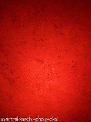 Marrakesch Oosterse staande lamp Koutoubia rood 120 cm leren lamp Hennallamp lamp | Marokkaans design staande lampen van metaal, lampenkap van leer | Oosterse decoratie uit Marokko, kleur rood photo 2