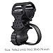 Veesper Flashlight Holder Bike 360 Degree Rotatable Bicycle Front Light Mount Black Bike Accessoires