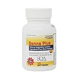 Senna Plus Natural Vegetable Laxative Plus Stool Softener | Special Pack 120 Count Tablets