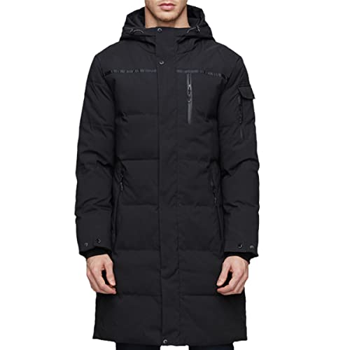 Doudoune longue homme blanche doudoune hiver chaude pour la ville