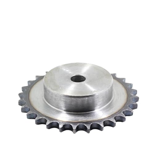 Bevel Gear Pinion Hardware Mechanical 1pcs 08B 10Teeth to 21Teeth Sprocket Wheel Chain Gear Industrial Steel Suitable for 08B Roller Chain Pitch 12.7mm(15 Teeth)