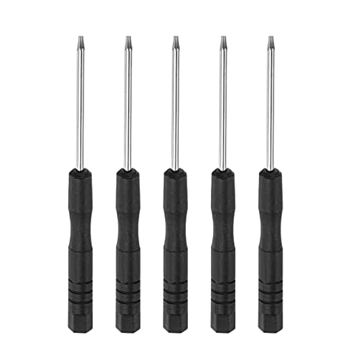Mini Torx Screwdriver, T5 Star Head for Watch Eyeglasses Electronics Repair, 5 Pcs