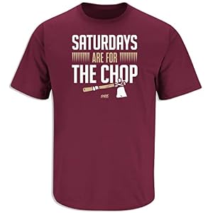 Smack Apparel Saturdays T-Shirt für College-Fans