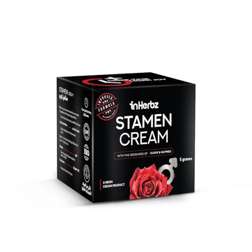 inHerbz Stamen Cream|Herbal Topical Cream|External Application|5 Gram