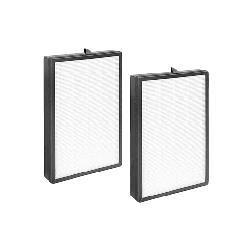 H04 Filters Replacement parts For HIMOX H04 Air Purifiers: 2 pack H13 True H-EPA filter used for Pet Hair, Smo-ke, Dust, Aller-gies, Pet dander, Pet od-or, particles