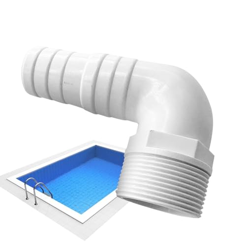 Générique SPX1105Z3 Adaptateur de tuyaux de Piscine à 90 degrés, adaptateurs Spx1091Z7 Spx1091Z7