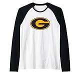 Grambling Tigers Icon Logo Officially Licensed Raglan Baseball Tee