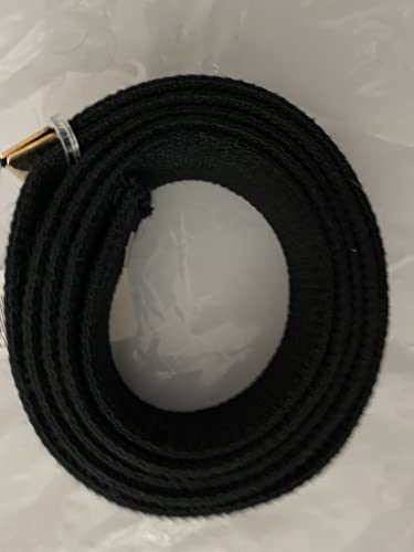 Navy Black Belt with Gold Tip 45