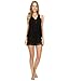 Betsey Johnson Women's Rayon Knit Short Pajama Set with Crochet Lace Trim