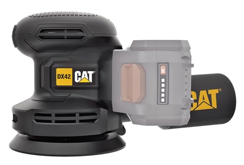 LIXADEIRA OSCILANTE E POLITRIZ A BATERIA 18V 125MM DX42B - CATERPILLAR. BATERIA E CARREGADOR NÃO INC