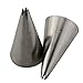 ZZHXSM 4IN1 Piping Nozzle Stainless Steel Icing Tips Cupcake Pastry Tools Cake Decorating Tips Cupcake Cookies Icing Piping Pastry Nozzles (#12, #16, #22 Nozzle 9 Teeth, #17 Nozzle 6 Teeth)
