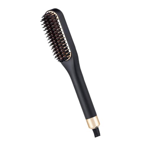 Cepillo eléctrico alisador de barba Balacoo mini negro miniatura 1