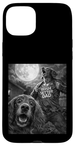 Irish Setter Dad �ʔ��� ���B���e�[�W �z���[ �O���t�B�b�N �����Y ���B�� �X�}�z�P�[�X iPhone 15 Plus �p