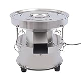 Electric Vibrating Sifter, Food Industrial Sifter Automatic Sieve Shaker 110V Electric Screening Vibrating Machine, 40 Mesh 60 Mesh Flour Powder Sifter for Sieve Particles Powders