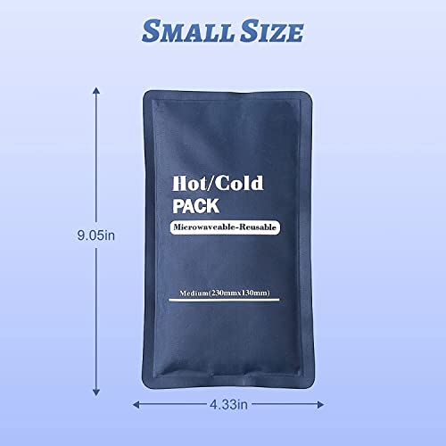 TAGPR Ice Cold-Warm Pack Ice Reusable Bag Hot Water Bag for Injuries, Hot & Cold Therapy and Pain Relief Multi Color & Design (Hot/cold gel pack)