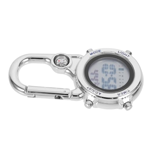 Reloj digital de bolsillo luminoso para aventuras y deportes al aire libre