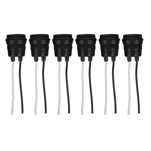 OSALADI E27�����v�\�P�b�g 6�Z�b�g �h�������v�z���_�[ ���l�W���x�[�X�t�� PVC������ �ȒP���t�� ���p�r�Ή� �����I�t�B�X�p�R�[�h�t���d���\�P�b�g