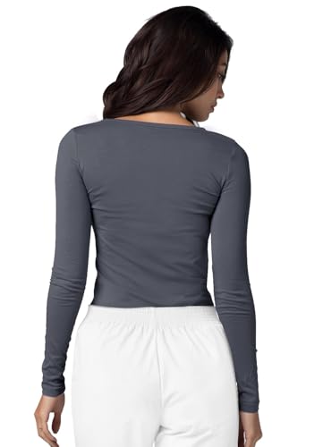 Image of Adar Underscrubs for Women - Long Sleeve Underscrub Comfort Tee