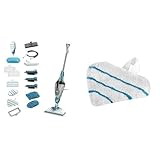 produit 2: Un mélange de microfibre : Bénéficiez de ce lot de 2 patins triangulaires pour balais, pour nettoyer le sol de votre maison. Les tampons, dotés de technologie Easy GlideTM, sont composés de microfibre (pour retenir la saleté) et de nylon (pour bien glisser sur les sols)