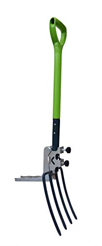 Kikka Digga Levered Digging Aid Attachment & Weeder- Fits Any Garden Spade or Gardening Fork