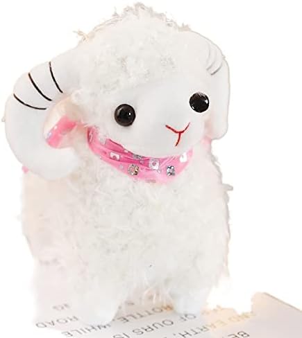 Amazon Co Jp ぬいぐるみ かわいいシミュレーションの小さな羊の人形人形小さな羊のぬいぐるみのおもちゃの女の子子供の女の子の女の子の贈り物の誕生日プレゼント Jrenbox Color White Size cm おもちゃ