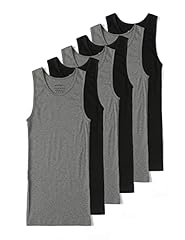 Black+dark Grey Melange 6-pack
