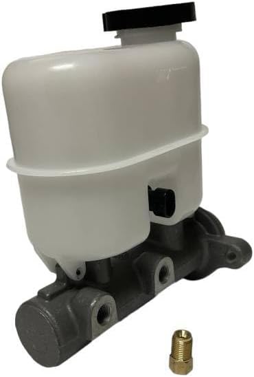 Leed Brakes Master Cylinder, 1.339 in Bore, Dual Integral Reservoir, Aluminum, Natural, compatible with GM Fullsize Truck 1988-98, Kit