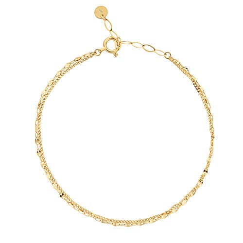 [ヴァンドーム青山] VENDOME AOYAMA K18YG イエローゴールド ブレスレット AGVB4872LSYG