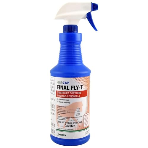 ProZap Final Fly-T Horse Spray and Wipe on Insecticide, 32 fl. oz. - image 3