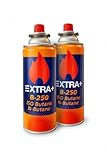 ALL4SALE - Cartucho de Gas B-250 ISO Butane N-Butane para Hornillo y Cocina Portátil, 227gr, Uso Camping y Exterior (2)
