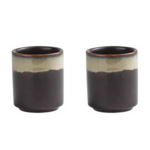 CAGFINY 2PCS tazze da tè in ceramica giapponese tazze da tè in ceramica tradizionale tazze per ristorante giapponese Sushi Bar Izakaya Tea Room