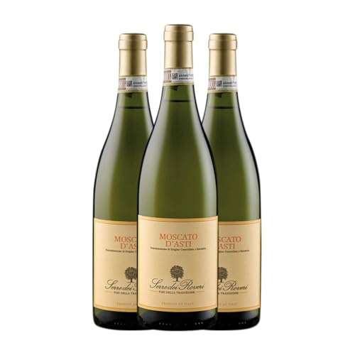 Sartirano Serre dei Roveri Moscato Moscato d'Asti 75 cl Vino blanco (Caja de 3 Botellas de 75 cl)