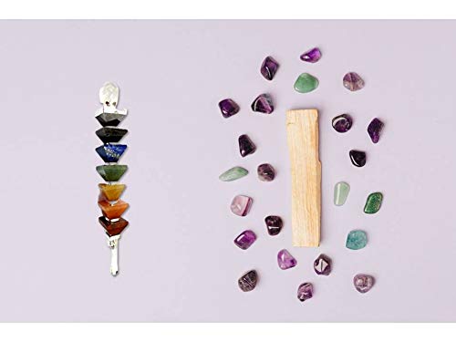Jet Free Booklet Jet International Crystal Therapy Exclusively Product Chakra Pyramid Healing Wand 5.5" Stick Balancing Energy Reiki Powerful Aura Gift #TOP1