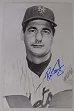 Ron Taylor NEW YORK METS ASTROS PADRES Autographed Signed 3x5 Postcard 16F