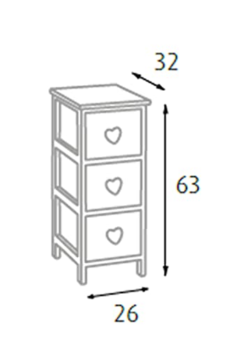 King Collection Cassettiera - 2