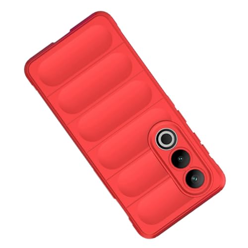 Image of Amazon Brand-Solimo Mobile Cover for OnePlus Nord CE4 5G | Full Camera Protection | Liquid Silicon Case | Flexible Bumper Case for OnePlus Nord CE4 5G (Red)