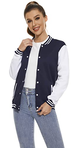 Image of Yuji Itadori Women Varsity Jacket Baseball Lightweight Outwear Fleece Coat Button Down Clothes
