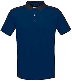 Regatta Profesjonalna kontrastowa koszulka polo Coolweave odprowadzająca wilgoć, NewRoyal/Nvy, S