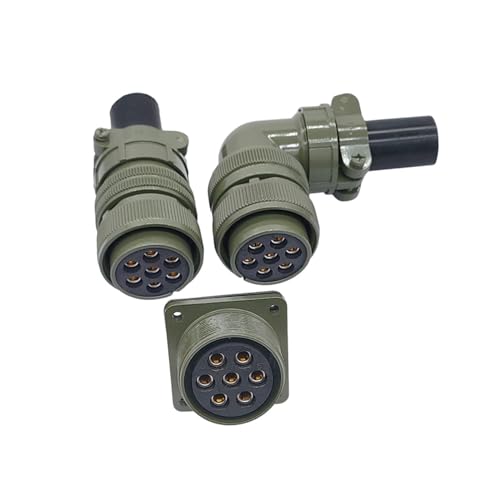 Conector circular MIL STD MS3106A 24-10 con carcasa de alta resistencia aleación 6