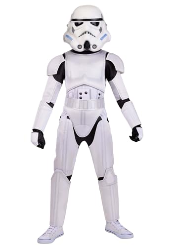 Disfraz infantil Stormtrooper Star Wars con casco y guantes miniatura 1