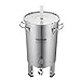 VEVOR Fermentation tank 8 Gallon Stainless Steel Beer Brew Fermentor Brew Bucket Fermentor for Home Brewing with Conical Base Brewing Equipment