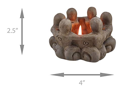Things2Die4 Goddess Circle Ceramic Tea Light Candle Holder Pagan Wiccan #TOP3