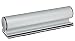 Iceberg ICE33003 Aluminum Big-E Dry Erase Whiteboard Eraser, 8-1/2" Length x 2" Width x 2-1/2" Height