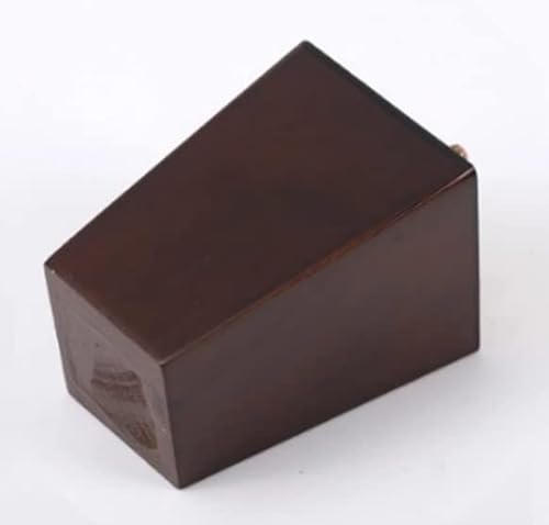 Pé Madeira Imbuia Sofá Linha Alta 10cm Altura Kit 4 Pezinhos
