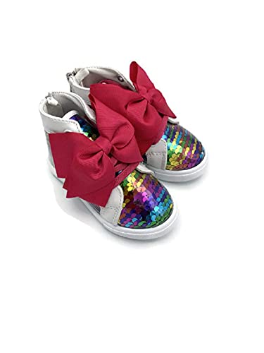 JoJo Siwa Rainbow Hi Top Sneakers (Toddler, Little Kid)2