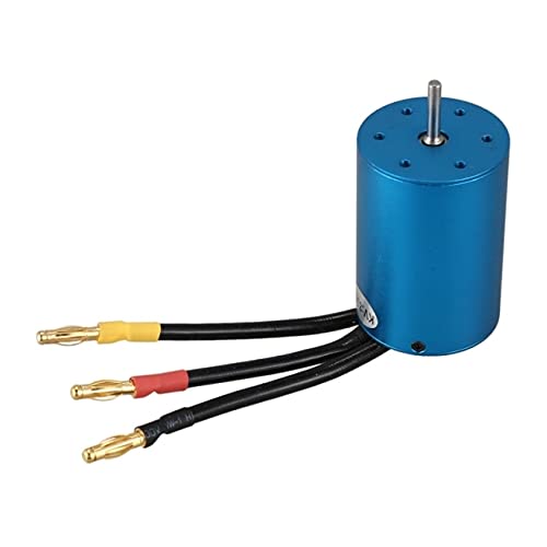 3300KV 540 Bezszczotkowe części silnika do RC Wltoys Model samochodu 1/18 A959 A979 A969 Części gąsienic (kolor: niebieski)