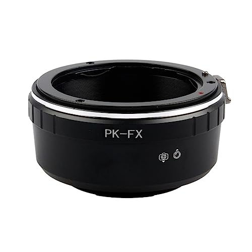 PKFX Camera Lens Manual Focus Metal Lens Mount Adapter Replacement for PK Lens to X-Pro1 XE1 Camera Accessories