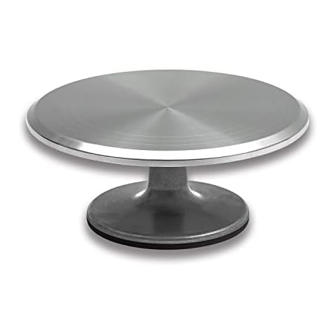 12" Revolving Cake Decorating Turntable Stand Cover