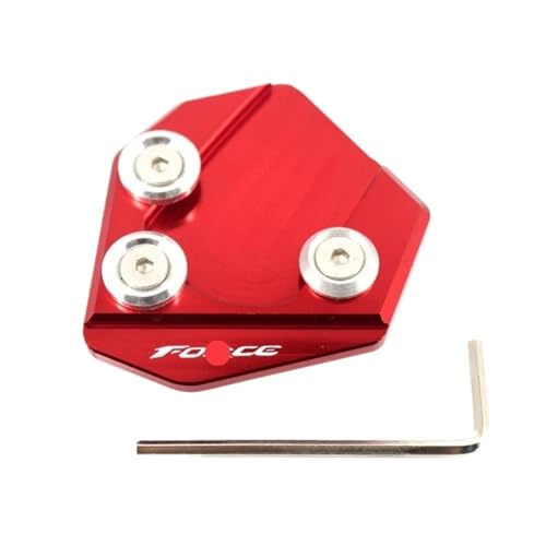 Plaque de support agrandie pour stabiliser la moto Force 155 CNC