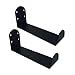 Skateboard Wall Mount Rack Storage Organizer Metal Longboard Deck Snowboard Hanger Surfboard Holder for Skis Home Living Room, 2pcs